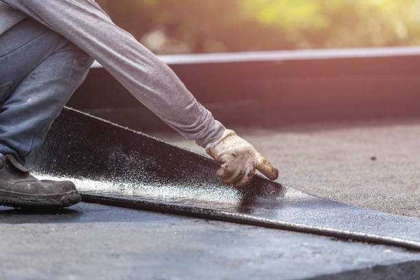 Professional Basement Waterproofing technician working in Prospect, OH